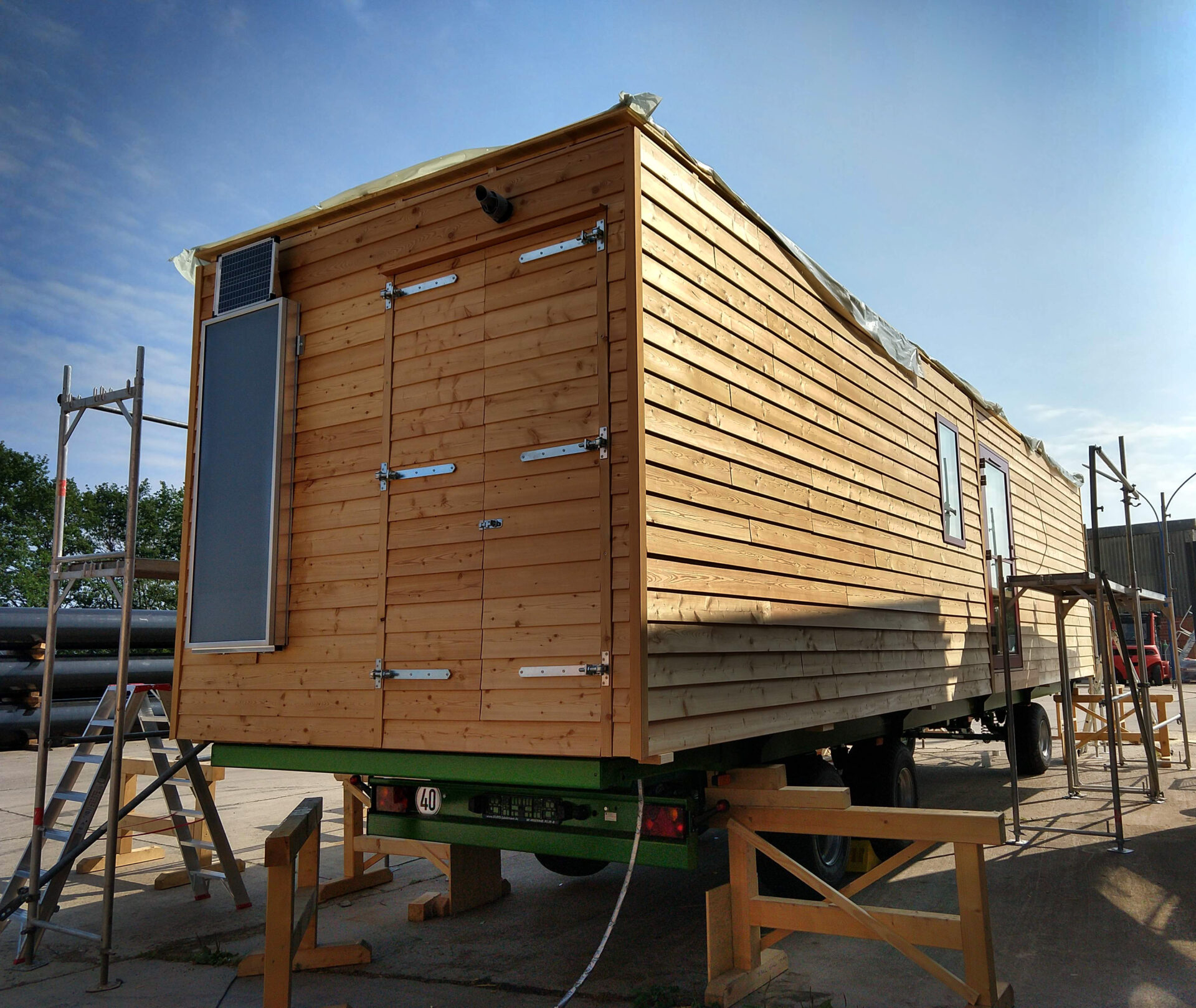 Tiny House im Schnee